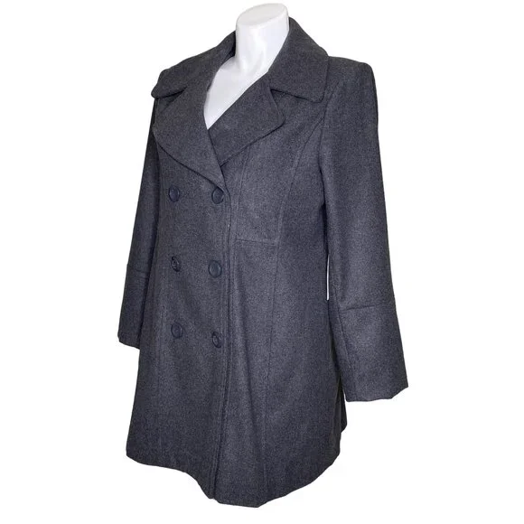 Alpine Swiss - Women’s Double Breasted Peacoat, NWT - Picture 8 of 11